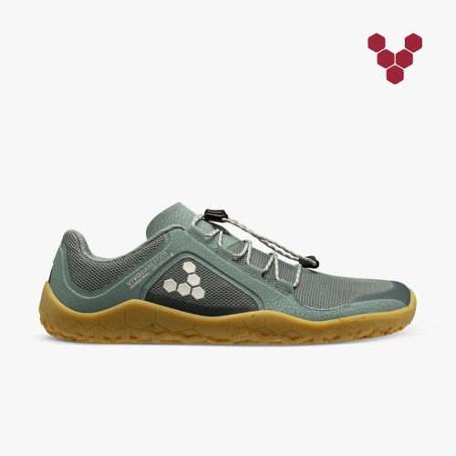 Vivobarefoot Primus Trail II FG Olivengrønne Løpesko Dame [2-AHLE]